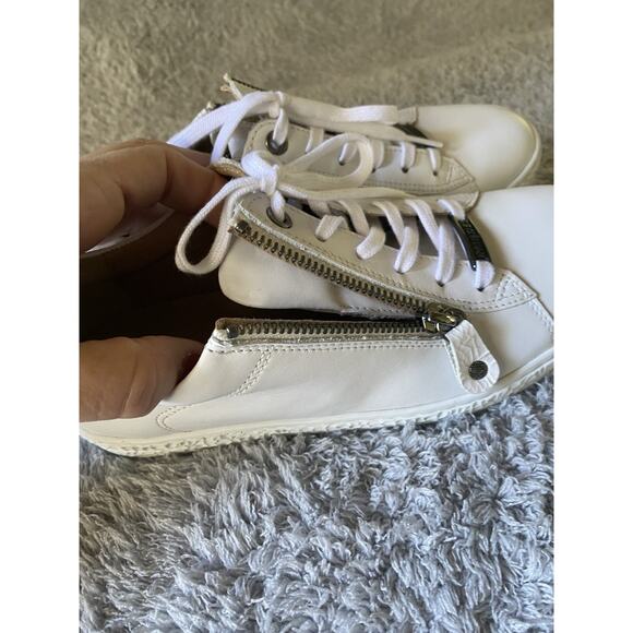 HARTJES “Phil” White Leather Textured Sole Austrian Size 3 1/2, US M 3.5/W 5 main image 14